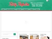 Tablet Screenshot of pastryperfection.com